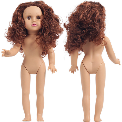 18 pollici Bambola Afro-Americana Serie di Moda Numero per il gioco e l'apprendimento delle ragazze