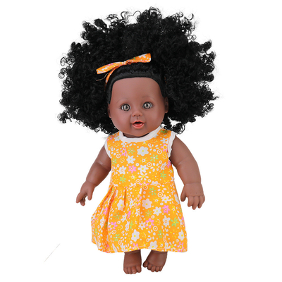 Bellezza Bambini regalo 35cm Vinyl Dolci Rinasciuti Carini con mano radicato mohair