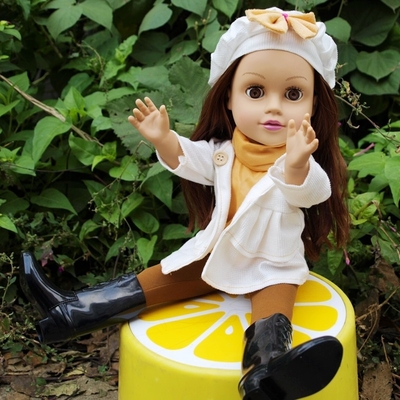 50cm Logo personalizzato OEM/ODM Educational Plastic Silicone Cute Doll Gifts