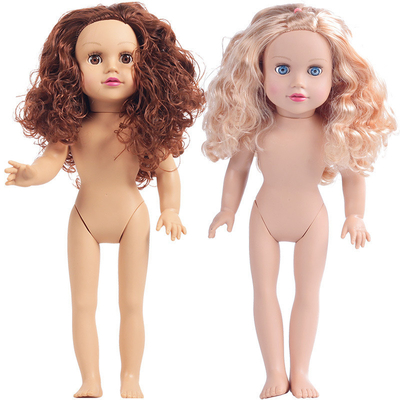 18 pollici Bambola Afro-Americana Serie di Moda Numero per il gioco e l'apprendimento delle ragazze