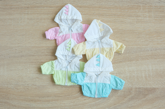 Abbigliamento per bambole personalizzato Casual Oem rimovibile con chiusura a cerniera
