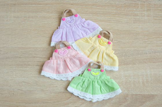 Abbigliamento per bambole con maniche lunghe borse per vestiti per bamboline accessori