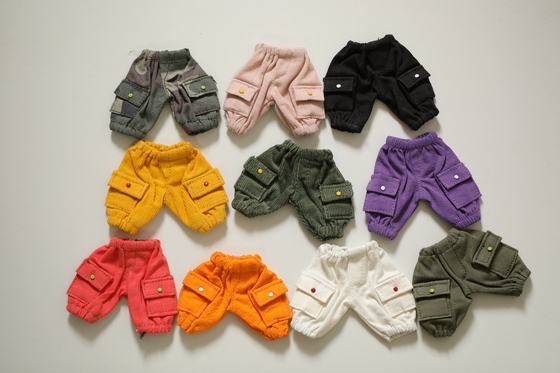 Personalizzazione giocattolo di pelliccia orso jeans trench cappotto jeans cambio giocattoli per bambini
