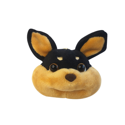 Cute Cotton Custom Plush Doll Dog Keychain Per la decorazione della borsa