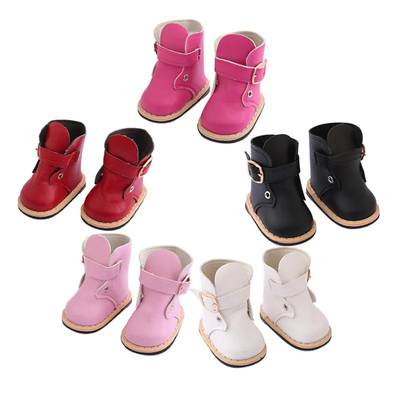 Accessori per bambole 18 pollici Scarpe da bambole per bambine americane Stivali da 45 cm Vestiti invernali Stivali da bambole