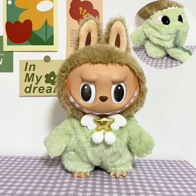 Best Price Labubu Poppina Stoffa Maglione Stoffa giocattolo Colorato Abito Set Labubu Abito cartone animato