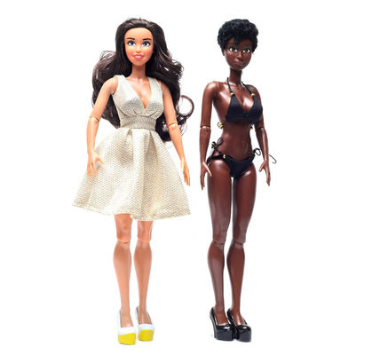 Basso MOQ disegno originale personalizzazione 30cm abiti da bambola di moda per bambole